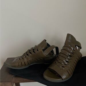 Women's Olive Alexander Wang Leather Sandals